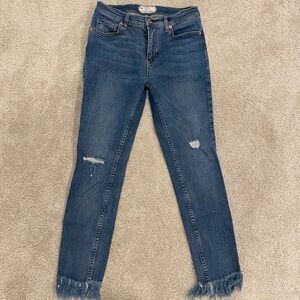 Women’s Free People Blue Jeans Size 27